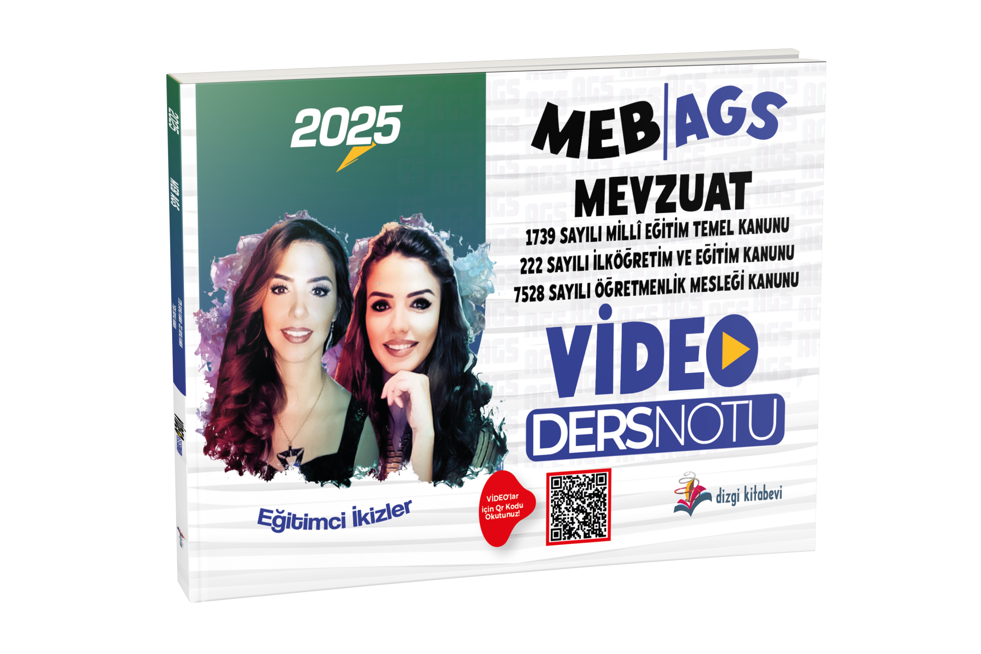 Dizgi Kitap MEB AGS Mevzuat (222, 1739, 7528 Sayılı Kanun) Video Ders Notu Eğitimci İkizler