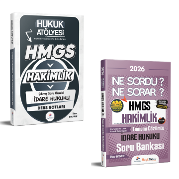 Dizgi Kitap 2026 Hakimlik HMGS Sınavı Çıkmış Soru Örnekli İdare Hukuku Ders Notları & HMGS Hakimlik Ne Sordu Ne Sorar İdare Hukuku Soru Bankası İlker Eroğlu Seti