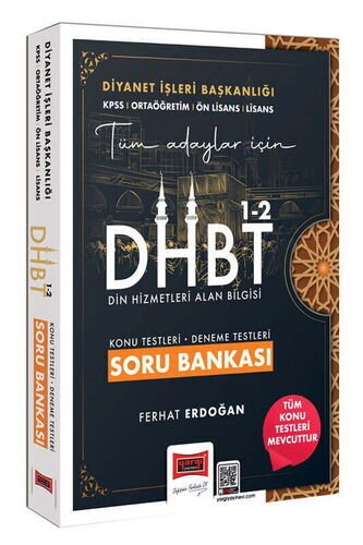 Yargı Yayınları 2026 KPSS - Ortaöğretim - Ön Lisans - DHBT 1-2 Tüm Adaylar İçin Soru Bankası