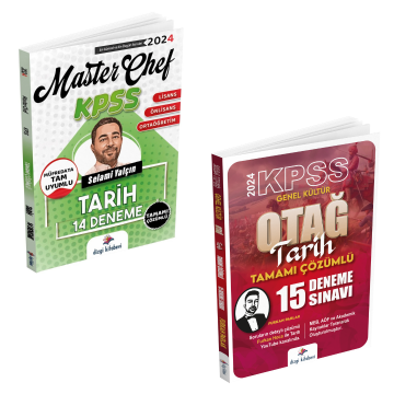 Dizgi Kitap Kpss Genel Kültür Tarih Deneme 2'li Set 2024