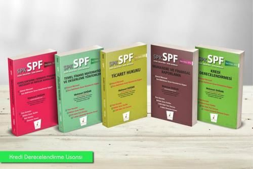 Pelikan Yayınları SPK - SPF Kredi Derecelendirme Lisansı (5 Kitap)