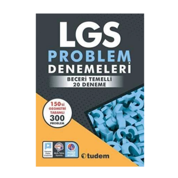Tudem Yayınları LGS Problem Denemeleri