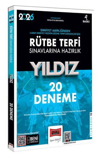 Yargı Yayınları 2026 Rütbe Terfi Sınavlarına Hazırlık Yıldız 20 Deneme