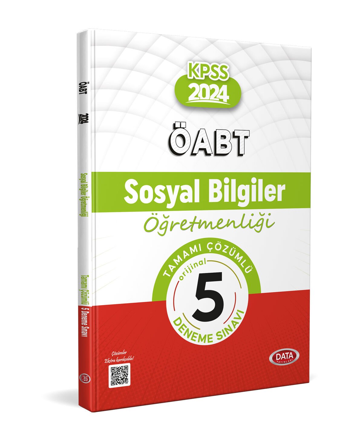 Data 2024 ÖABT Sosyal Bilgiler Öğretmenliği 5 Deneme Çözümlü Data Yayınları