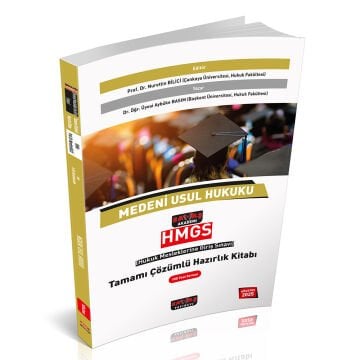 HMGS Medeni Usul Hukuku Tamamı Çözümlü Hazırlık Kitabı Savaş Yayınları 2025