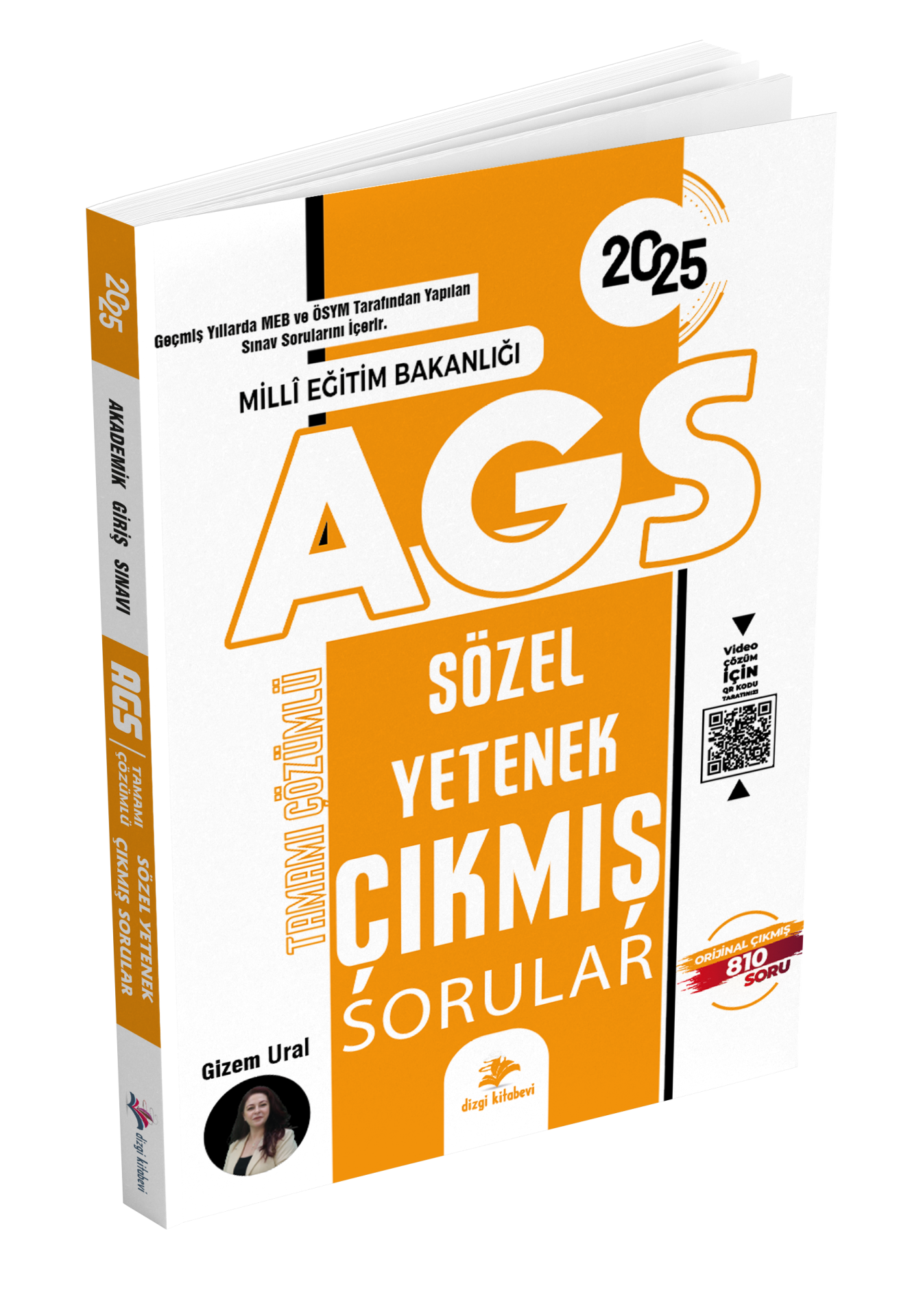 Dizgi Kitap 2025 Meb Ags Sözel Yetenek Video Çözümlü Çıkmış Sorular Gizem Ural