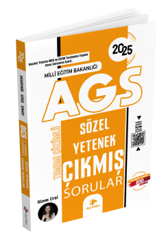 Dizgi Kitap 2025 MEB-AGS Sözel Yetenek Video Çözümlü Çıkmış Sorular Gizem Ural