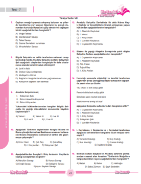 Dizgi Kitap 2025 Meb Ags ÖABT Tarih Alan Bilgisi Ne Sordu Ne Sorar Fasiküller Halinde Soru Bankası Selami Yalçın