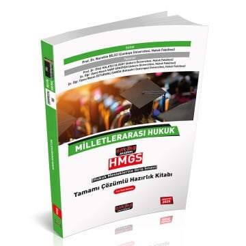 Savaş Yayınları 2025 HMGS Milletlerarası Hukuk Tamamı Çözümlü Hazırlık Kitabı