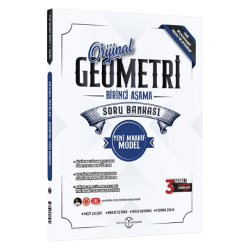 Orijinal Yayınları Geometri Maarif Birinci Aşama Soru Bankası