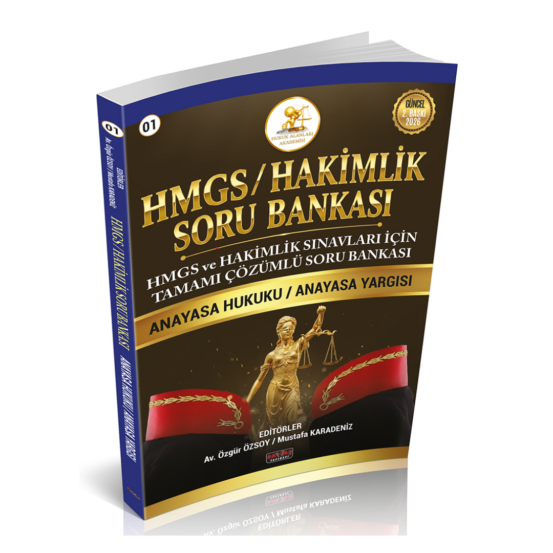 HMGS-HAKİMLİK Soru Bankası Anayasa Hukuku Anayasa Yargısı Savaş Yayınları