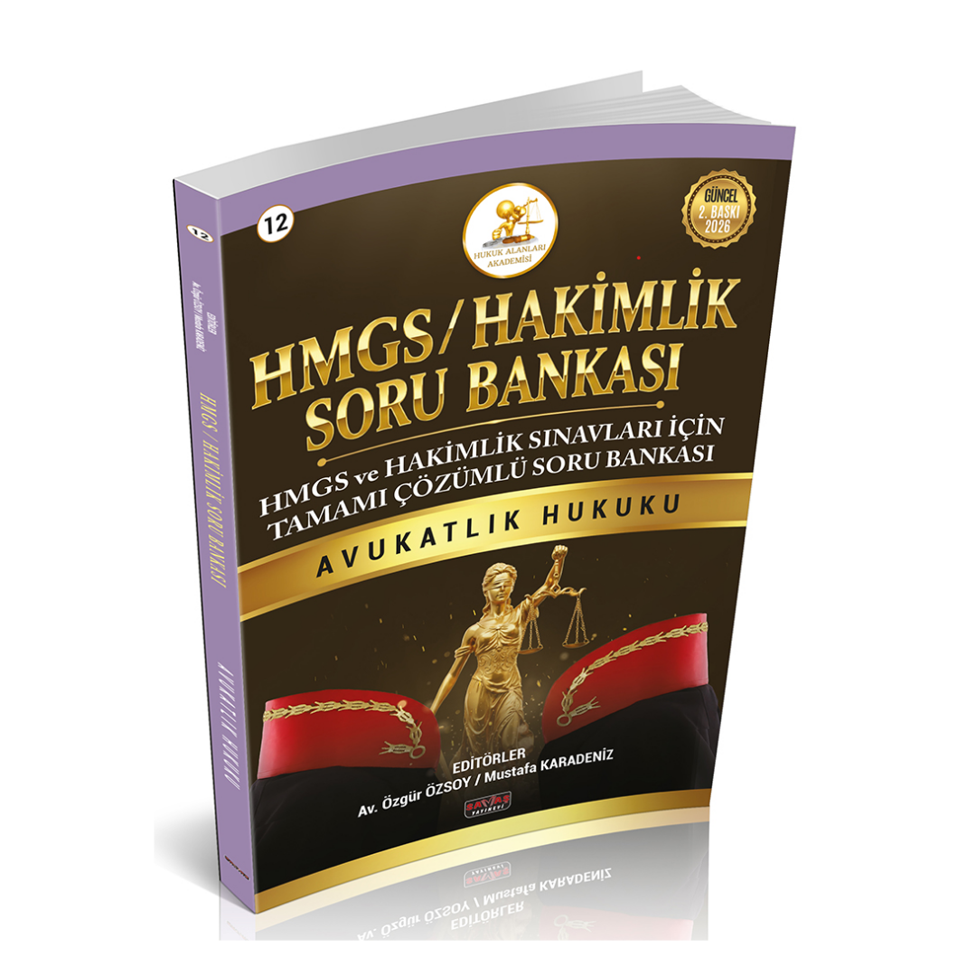 HMGS-HAKİMLİK Soru Bankası Avukatlık Hukuku Savaş Yayınları