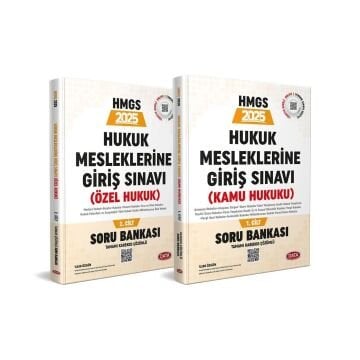2025 Hukuk Mesleklerine Giriş Sınavına Hazırlık Tamamı Karekod Çözümlü Soru Bankası Cilt 1-2 Data Yayınları