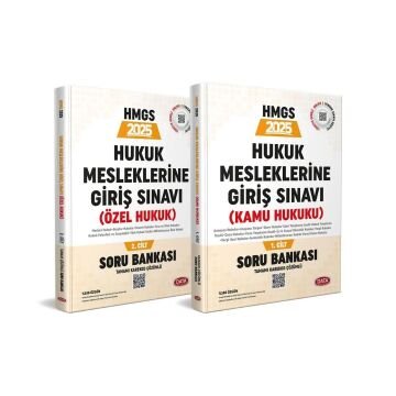 Data Yayınları 2025 Hukuk Mesleklerine Giriş Sınavına Hazırlık Tamamı Karekod Çözümlü Soru Bankası Cilt 1-2