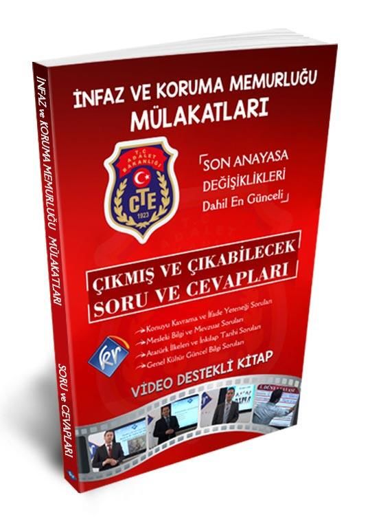 İnfaz ve Koruma Memurluğu Mülakatları Çıkmış Soru ve Cevapları KR Akademi Yayınları