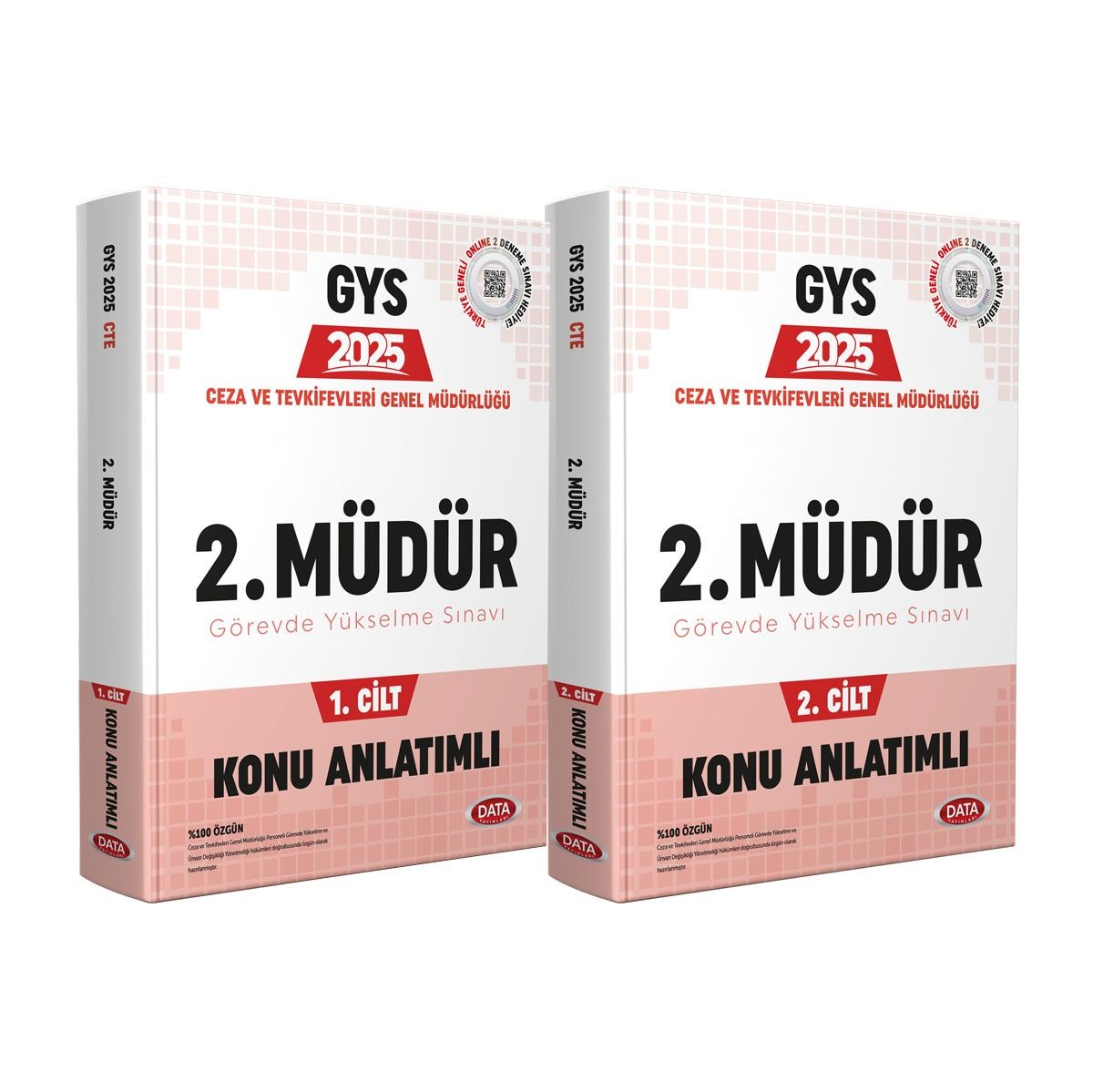 Ceza Ve Tevkif Evleri Ceza İnfaz Kurumu 2. Müdürlük GYS Konu Anlatımlı 1-2 Data Yayınları