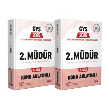 Ceza Ve Tevkif Evleri Ceza İnfaz Kurumu 2. Müdürlük GYS Konu Anlatımlı 1-2