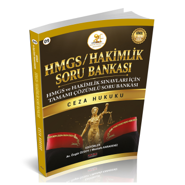 HMGS-HAKİMLİK Soru Bankası Ceza Hukuku Savaş Yayınları