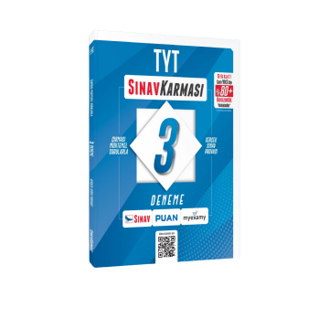 Sınav Yayınları Sınav Karması TYT 3 Deneme