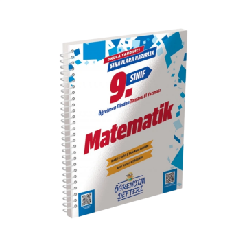 Murat Yayınları 9. Sınıf Matematik Öğrencim Defteri
