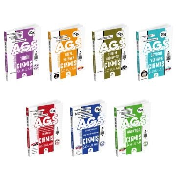 Dizgi Kitap 2025 Meb Ags Tüm Dersler Çıkmış Sorular 7'li Set