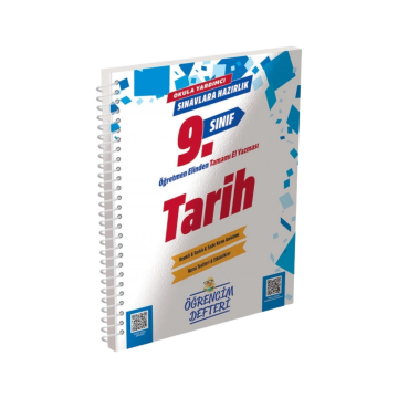 Murat Yayınları 9. Sınıf Tarih Öğrencim Defteri