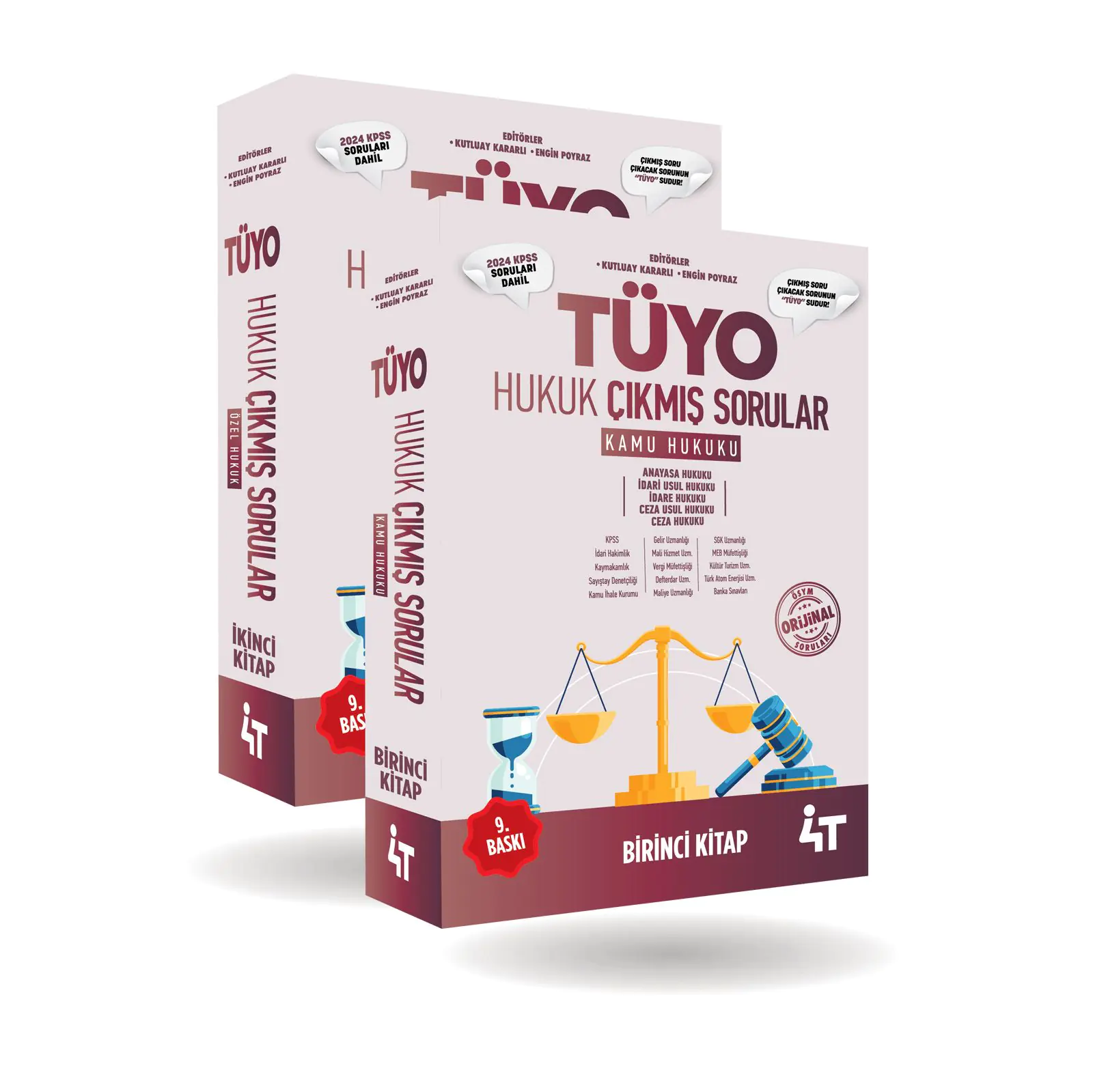 Tüyo Hukuk Çözümlü Çıkmış Sorular (9. Baskı) 4t Yayınları
