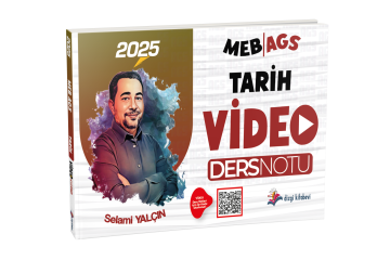 Dizgi Kitap 2025 MEB-AGS Tarih Video Ders Notları - Selami Yalçın