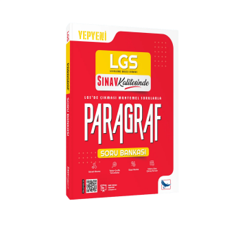 Sınav Yayınları Sınav Kalitesinde 8. Sınıf LGS Paragraf Soru Bankası