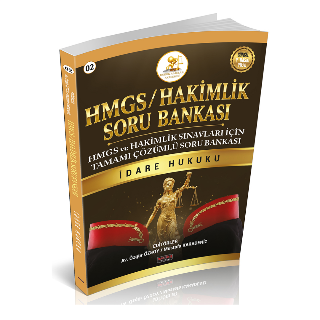 HMGS-HAKİMLİK Soru Bankası İdare Hukuku Savaş Yayınları