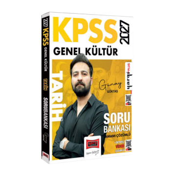 Yargı Yayınları 2027 KPSS Genel Kültür Tamamı Çözümlü Tarih Soru Bankası - Günay Göktaş