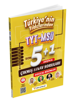 TYT-MSÜ Sosyal Bilimler Son 6 Yıl Video Çözümlü Orijinal Çıkmış Sorular ve Çözümleri 2023- Selami Yalçın