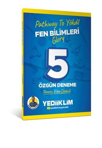 Pathway To Yökdil Fen Bilimleri Glory Tamamı Video Çözümlü 5 Özgün Deneme Yediiklim Yayınları