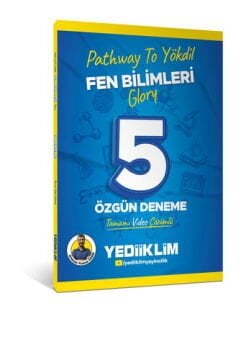 Yediiklim Yayınları Pathway To Yökdil Fen Bilimleri Glory Tamamı Video Çözümlü 5 Özgün Deneme Osman Yunus Özer