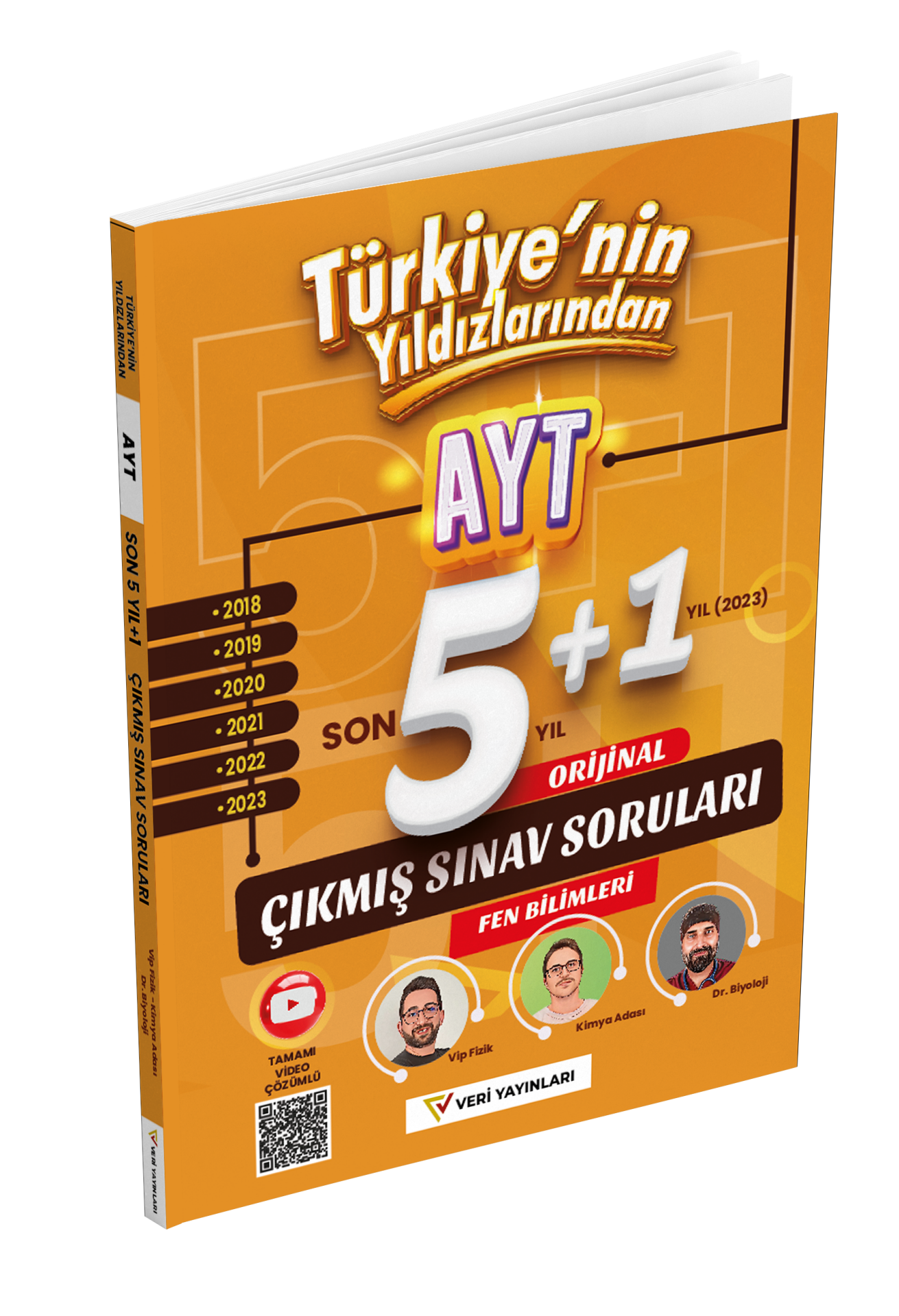 AYT Fen Bilimleri Son 6 Yıl Video Çözümlü Orijinal Çıkmış Sorular ve Çözümleri 2023