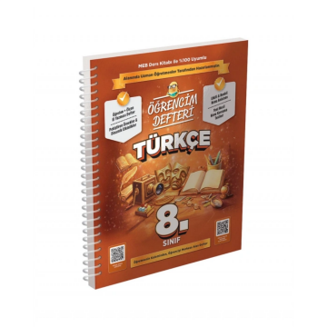 Murat Yayınları 8. Sınıf Türkçe Öğrencim Defteri