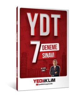 YDT 7 Deneme Sınavı Yediiklim Yayınları
