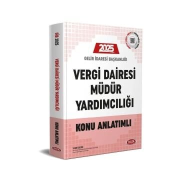 Data Yayınları 2025 Vergi Dairesi Müdür Yardımcılığı Sınavı Hazırlık Kitabı