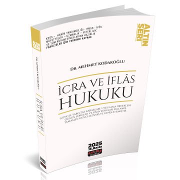 İcra ve İflas Hukuku Konu Anlatımı Savaş Yayınları