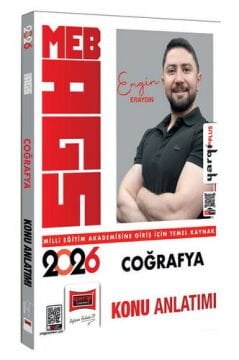 2026 MEB-AGS Coğrafya Konu Anlatımı (Engin Eraydın) Yargı Yayınları