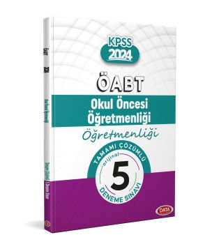 ÖABT Okul Öncesi Öğretmenliği Tamamı Çözümlü 5 Deneme Sınavı