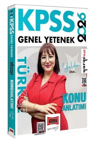 2026 KPSS Genel Yetenek Türkçe Konu Anlatımı (Yelda Ünal) Yargı Yayınları