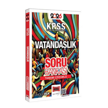 Yargı Yayınları 2026 KPSS ve Diğer Tüm Sınavlara Yönelik Tamamı Çözümlü Vatandaşlık Soru Bankası Cangül Erlik
