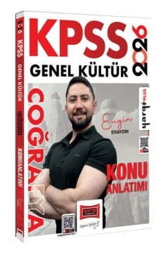 2026 KPSS Genel Kültür Coğrafya Konu Anlatımı (Engin Eraydın) Yargı Yayınları