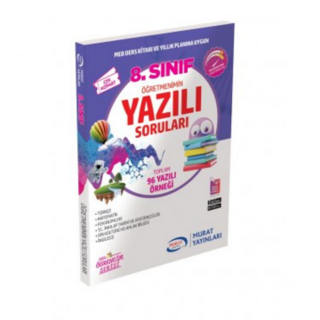 8.Sınıf Öğretmenimin Yazılı Soruları Murat Yayınları