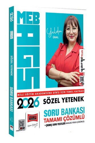 2026 MEB-AGS Sözel Yetenek Tamamı Çözümlü Soru Bankası (Yelda Ünal) Yargı Yayınları